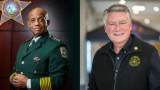 Rep. Mark Harris and Sheriff McFadden